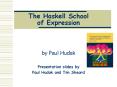 by Paul Hudak PowerPoint PPT Presentation