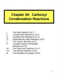 Chapter 24: Carbonyl Condensation Reactions PowerPoint PPT Presentation