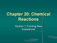 Chapter 20: Chemical Reactions PowerPoint PPT Presentation