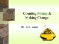 Counting Money PowerPoint PPT Presentation