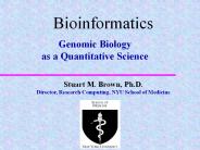 Bioinformatics