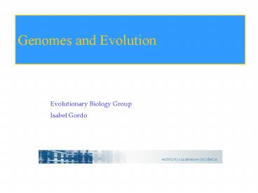 Evolutionary Biology Group