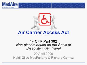 Air Carrier Access Act