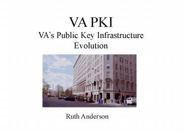 VA PKI for Austin ITC 82000
