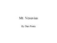 Mt' Vesuvius PowerPoint PPT Presentation