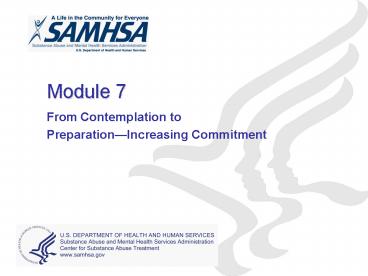 Module 7 presentation | free to view