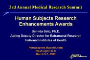 Belinda Seto, Ph.D.