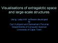 Visualisations of extragalctic space and large-scale structures PowerPoint PPT Presentation