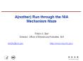 A(nother) Run through the NIA Mechanism Maze PowerPoint PPT Presentation