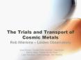 The Trials and Transport of Cosmic Metals PowerPoint PPT Presentation