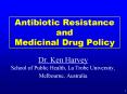 Antibiotic Resistance and Medicinal Drug Policy PowerPoint PPT Presentation