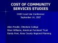 COST OF COMMUNITY SERVICES STUDIES PowerPoint PPT Presentation