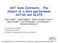 SST Data Continuity: The Impact of a data gap between AATSR and SLSTR PowerPoint PPT Presentation