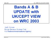 Bands A