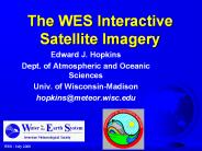 The WES Interactive Satellite Imagery