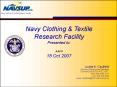 Navy Clothing PowerPoint PPT Presentation