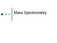 Mass Spectrometry