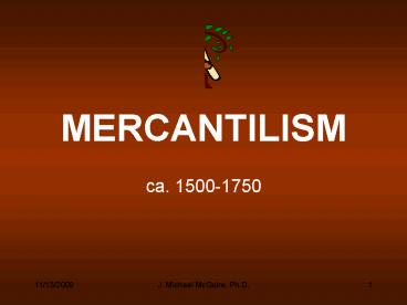 MERCANTILISM