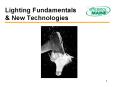 Lighting Fundamentals PowerPoint PPT Presentation