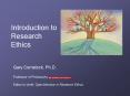 Introduction to Research Ethics PowerPoint PPT Presentation