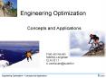 Engineering Optimization PowerPoint PPT Presentation
