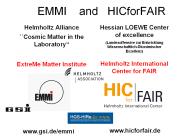 EMMI  and  HICforFAIR