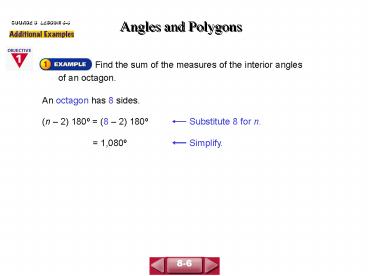 Angles and Polygons