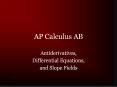 AP Calculus AB PowerPoint PPT Presentation