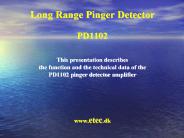 Long Range Pinger Detector