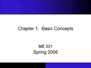 Chapter 1: Basic Concepts