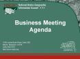 Business Meeting Agenda PowerPoint PPT Presentation