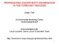 PROPAGATING UNCERTAINTY INFORMATION IN THE FORECAST PROCESS PowerPoint PPT Presentation