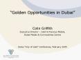 Golden Opportunities in Dubai PowerPoint PPT Presentation