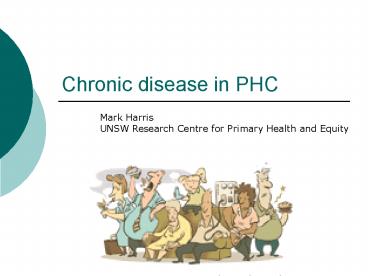 Chronic disease in PHC