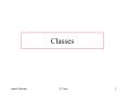 Classes PowerPoint PPT Presentation