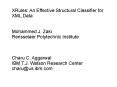XRules: An Effective Structural Classifier for XML Data PowerPoint PPT Presentation