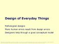 Design of Everyday Things PowerPoint PPT Presentation