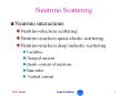 Neutrino%20Scattering PowerPoint PPT Presentation