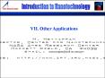 VII' Other Applications PowerPoint PPT Presentation