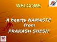 A hearty NAMASTE from PowerPoint PPT Presentation