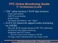 TPC Online Monitoring Guide P. Christiansen (Lund) PowerPoint PPT Presentation