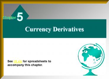 Currency Derivatives