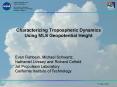 Characterizing Tropospheric Dynamics Using MLS Geopotential Height PowerPoint PPT Presentation