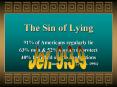 The Sin of Lying PowerPoint PPT Presentation