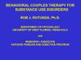 BEHAVIORAL COUPLES THERAPY FOR SUBSTANCE USE DISORDERS PowerPoint PPT Presentation