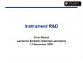 Instrument R PowerPoint PPT Presentation