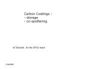 Carbon Coatings :