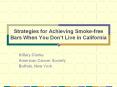 Strategies for Achieving Smoke-free Bars When You Don PowerPoint PPT Presentation