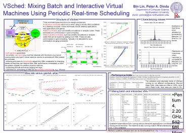 VSched: Mixing Batch and Interactive Virtual