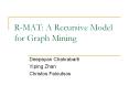 R-MAT:%20A%20Recursive%20Model%20for%20Graph%20Mining PowerPoint PPT Presentation